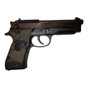 Cordura 1000D grip wrap on the Beretta 92FS — Combat Textiles
