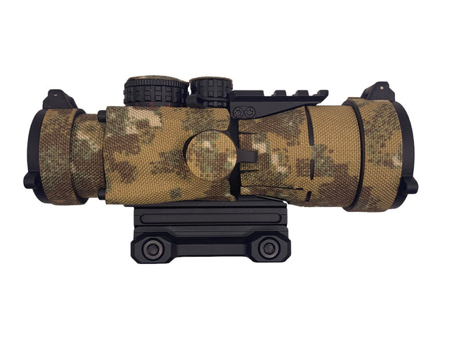 Cordura 1000D optic wrap on the Primary Arms SLx 5x36 Gen III — Combat Textiles