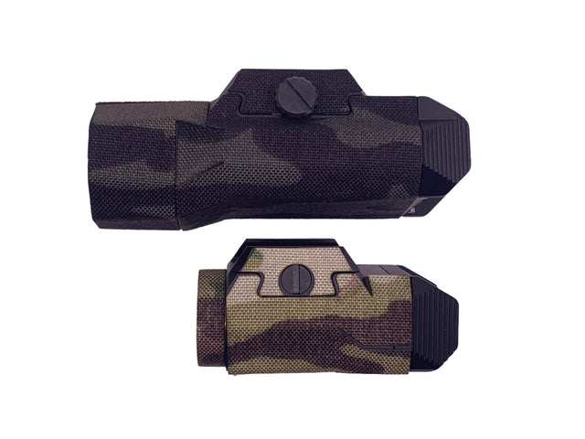 Cordura 1000D weapon light wrap on the INFORCE WILD 1 — Combat Textiles