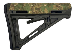 Cordura 1000D stock wrap on the Magpul MOE Carbine Stock — Combat Textiles