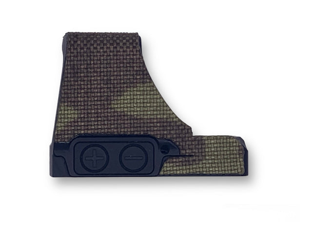 Cordura 1000D optic wrap on the Holosun 507 COMP — Combat Textiles