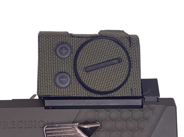 Cordura 1000D optic wrap on the Aimpoint ACRO P-2 — Combat Textiles