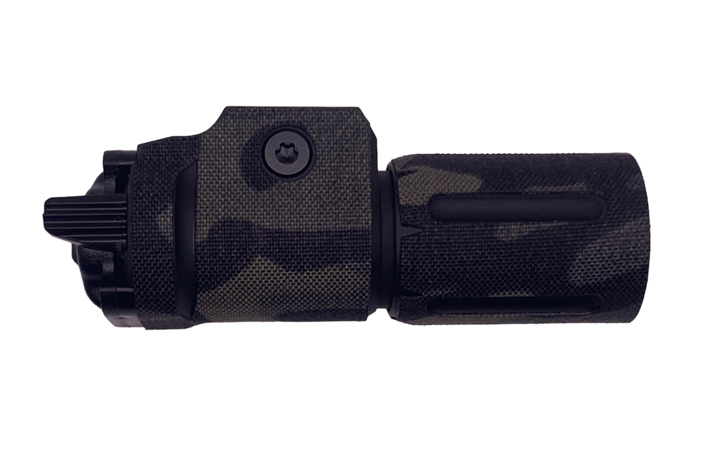 Cordura 1000D weapon light wrap on the Modlite PL-350 — Combat Textiles