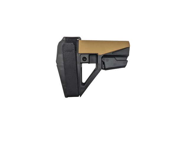 Cordura 1000D wrap on the SB Tactical SBA5 brace — Combat Textiles