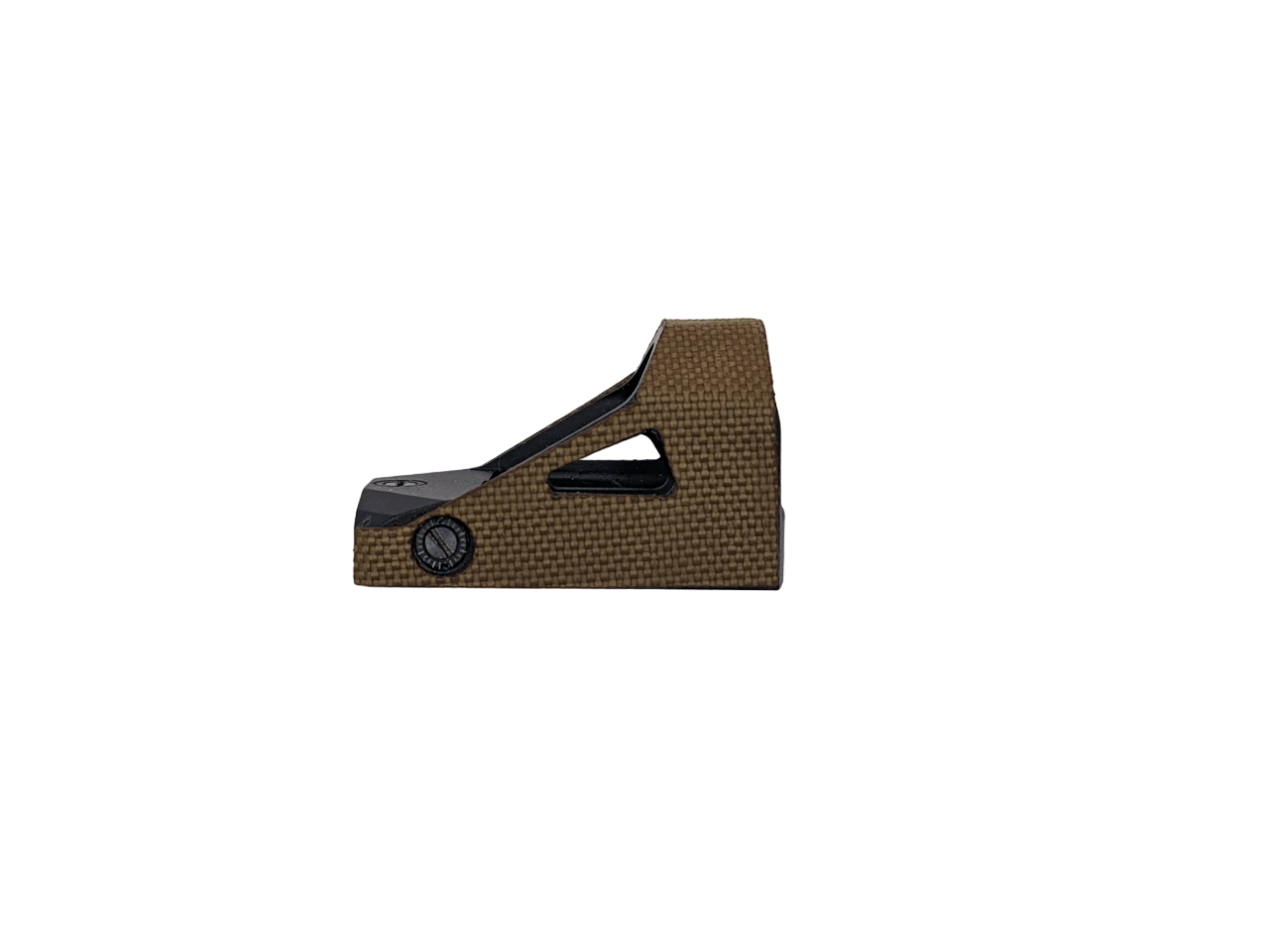 Cordura 1000D optic wrap on the Swampfox Justice — Combat Textiles