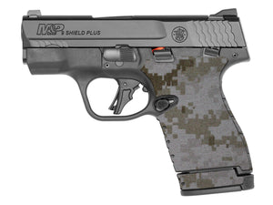 S&W M&P Shield Plus Cordura 1000D grip wrap in ACU (Desert) — Combat Textiles