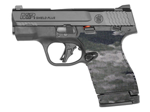 S&W M&P Shield Plus Cordura 1000D grip wrap in A-TACS iX — Combat Textiles