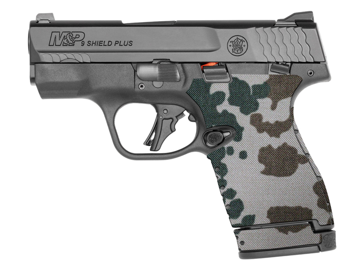 S&W M&P Shield Plus Cordura 1000D grip wrap in Tropentarn — Combat Textiles