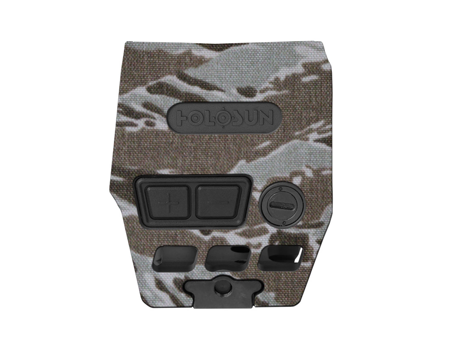 Holosun AEMS Cordura 1000D optic wrap in Tiger Stripe (Desert) — Combat Textiles