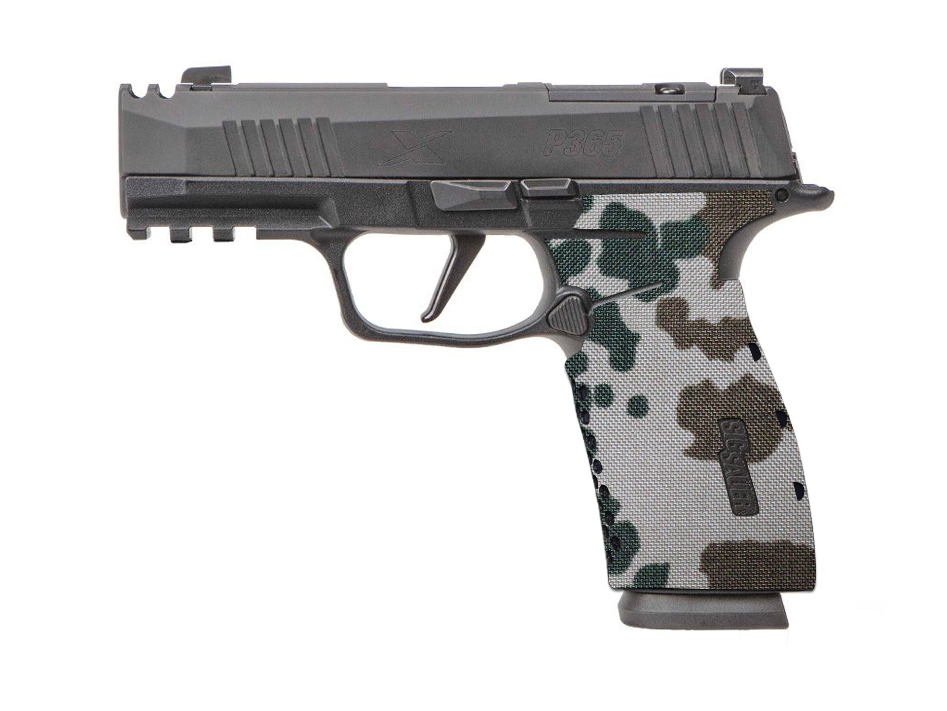 SIG P365X-Macro Cordura 1000D grip wrap in Tropentarn — Combat Textiles