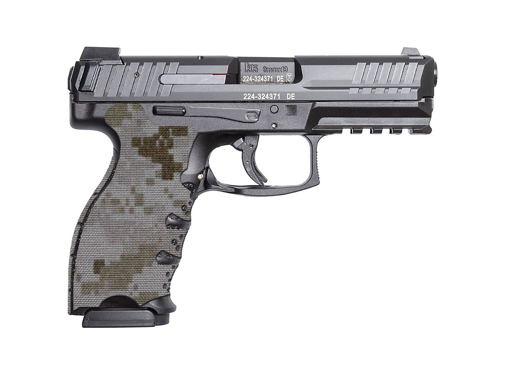 HK VP9 Cordura 1000D grip wrap in ACU (Desert) — Combat Textiles