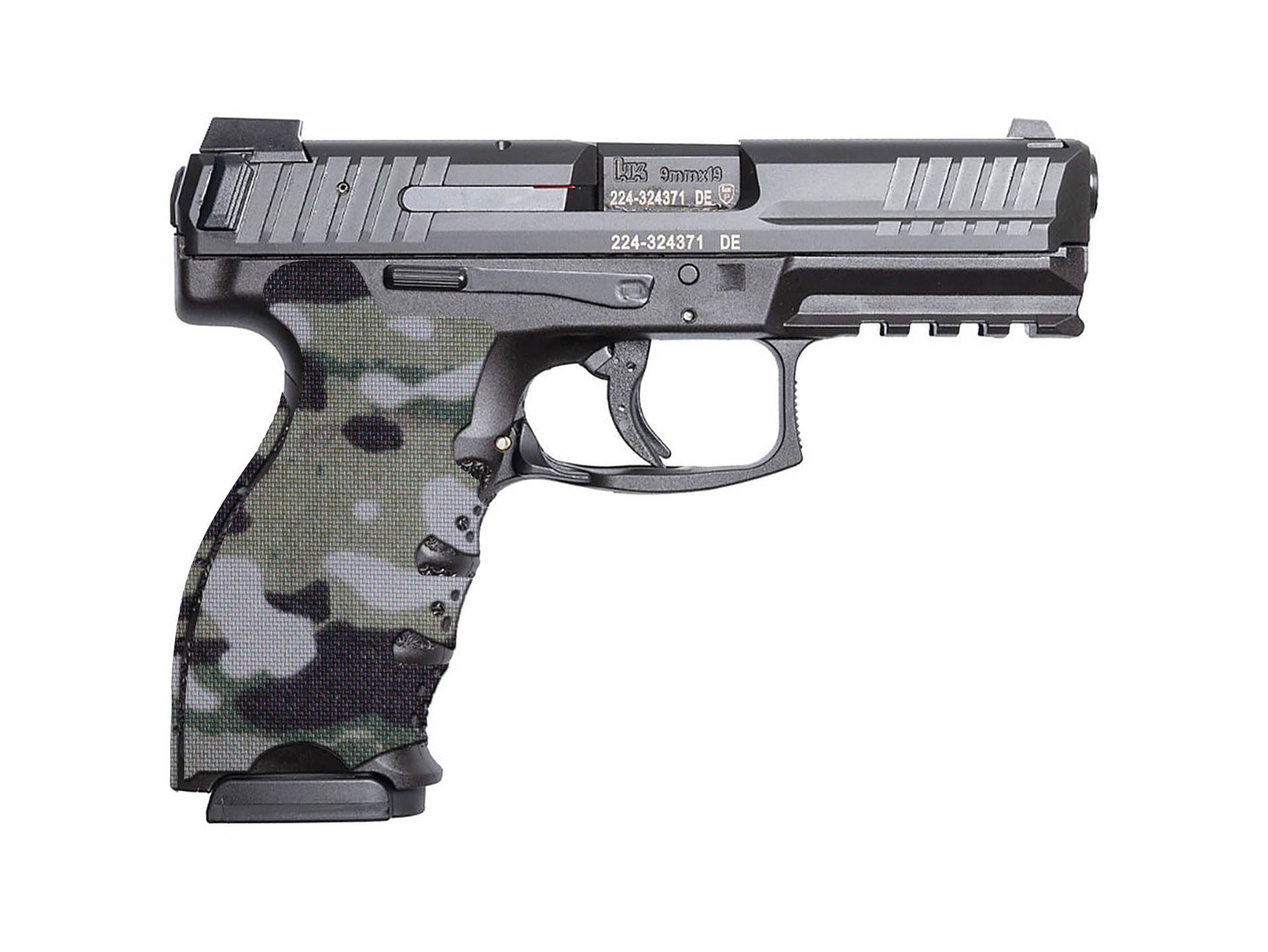 HK VP9 Cordura 1000D grip wrap in MultiCam — Combat Textiles