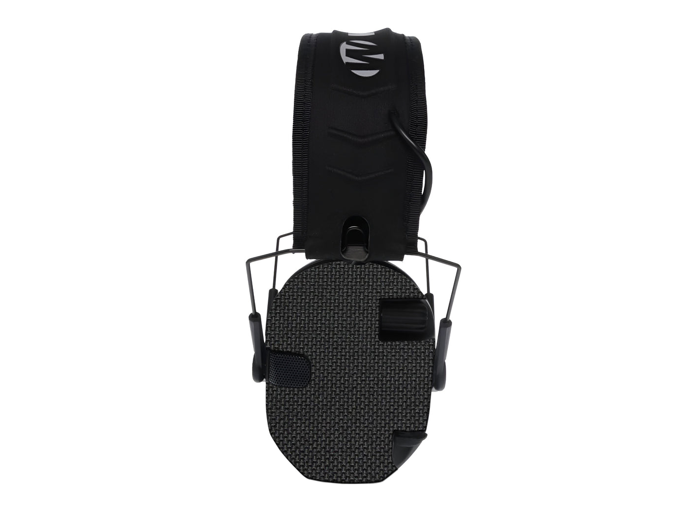 Walker's Razor Slim Electronic Cordura 1000D ear protection wrap in Black — Combat Textiles