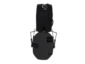 Walker's Razor Slim Electronic Cordura 1000D ear protection wrap in Black — Combat Textiles