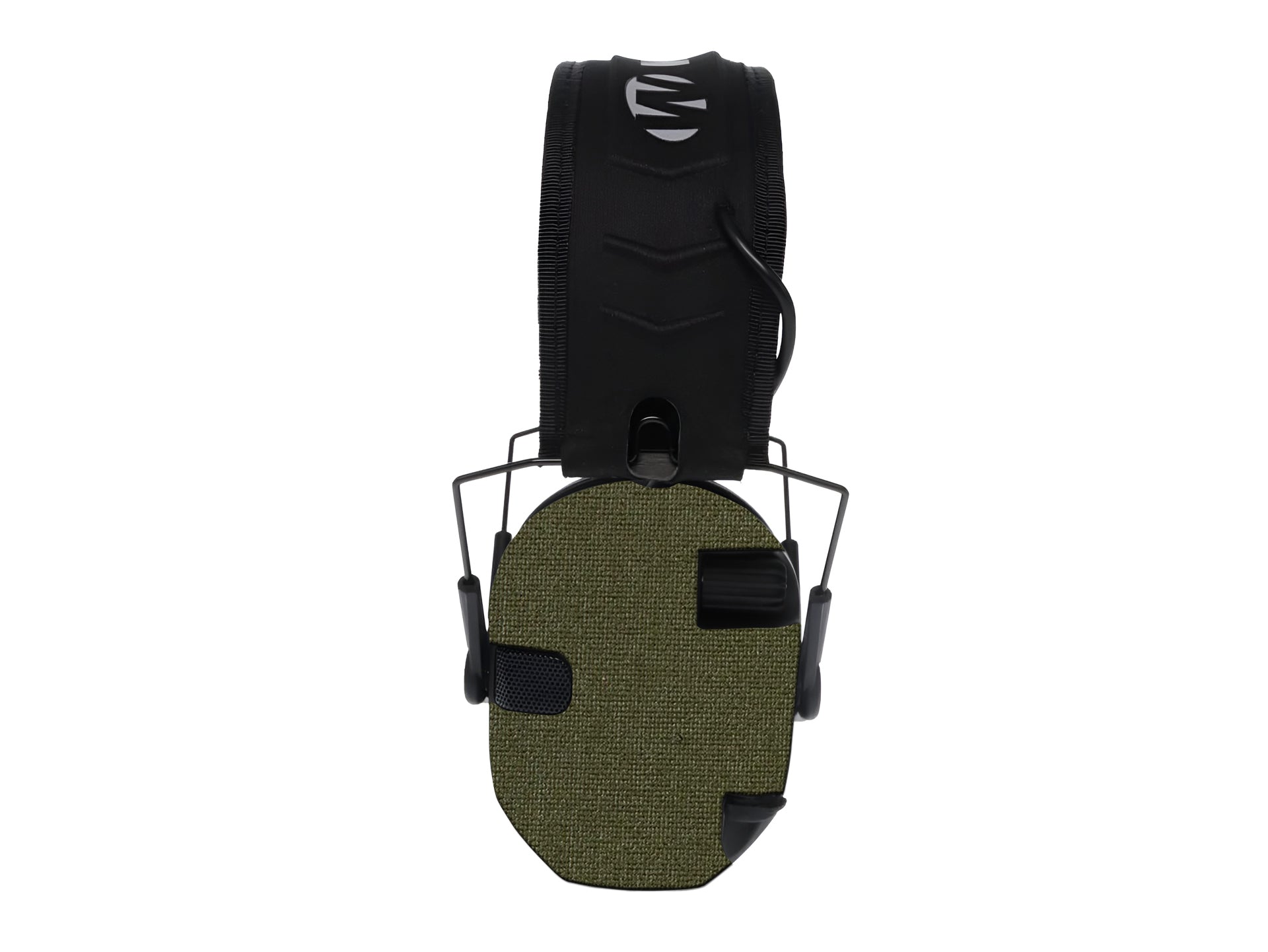 Walker's Razor Slim Electronic Cordura 1000D ear protection wrap in OD Green — Combat Textiles