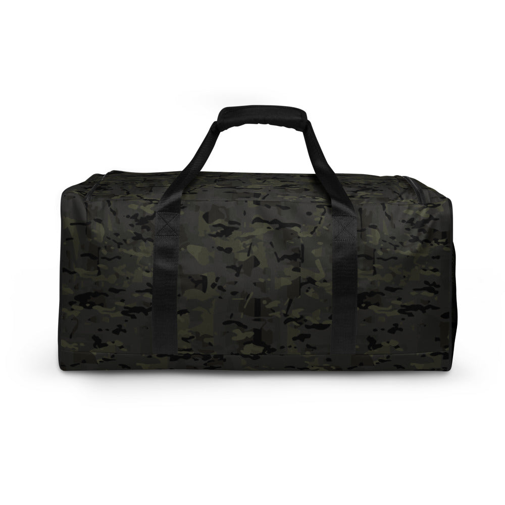 Combat Textiles Range Bag — All-Over Camo — OCP Black, back — Combat Textiles