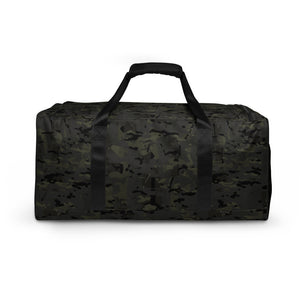 Combat Textiles Range Bag — All-Over Camo — OCP Black, back — Combat Textiles