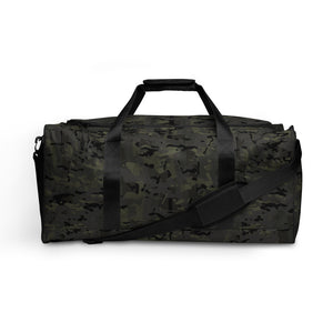 Combat Textiles Range Bag — All-Over Camo — OCP Black, front — Combat Textiles