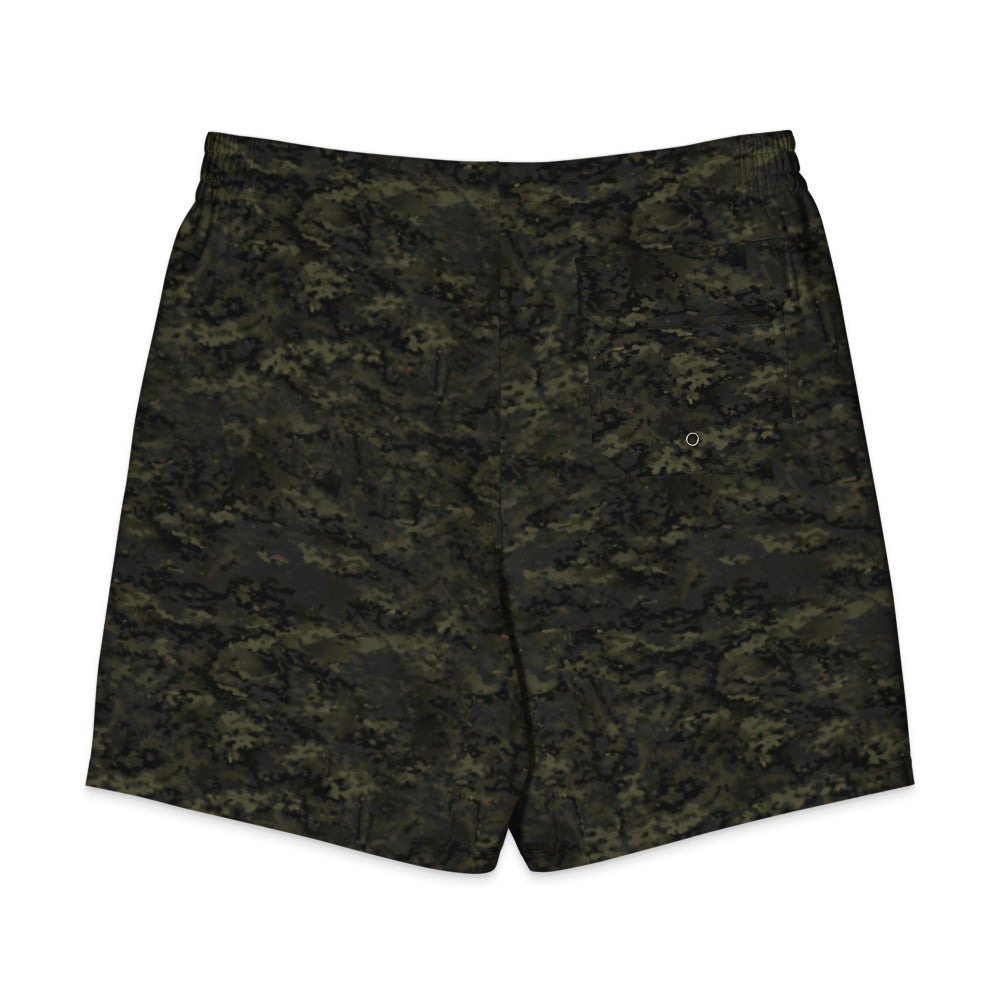 CTX Board Shorts — Camo Black, back