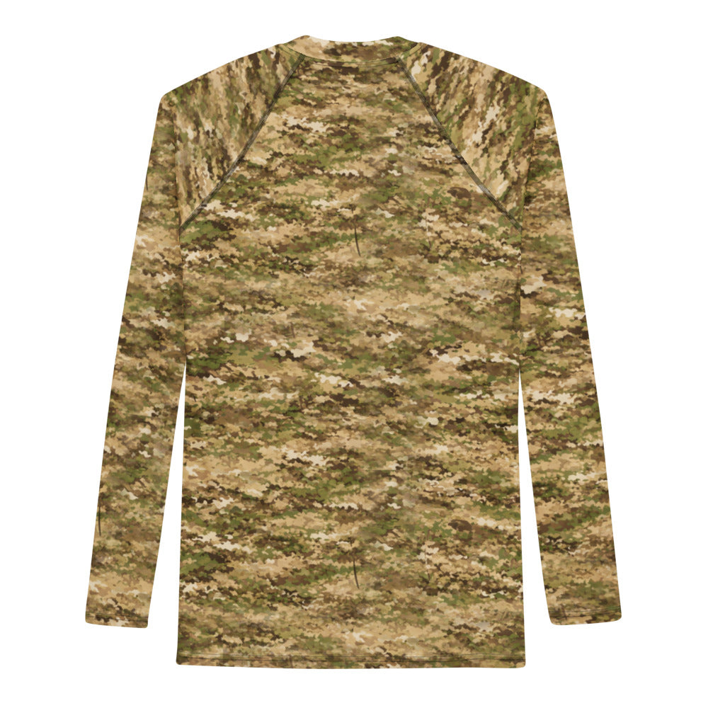 CTX Rashguard — Long Sleeve — Camo, back