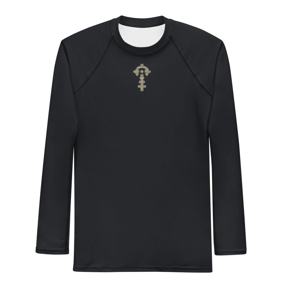 CTX Rashguard — Solid — Black, front