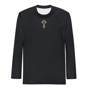 CTX Rashguard — Solid — Black, front