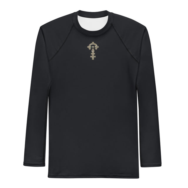 CTX Rashguard — Solid — Black, front