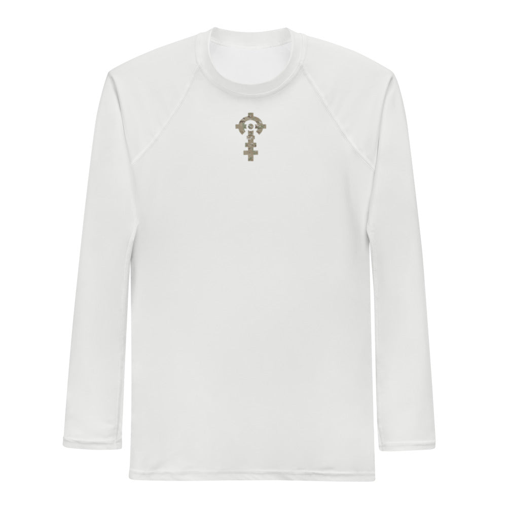 CTX Rashguard — Solid — White, front