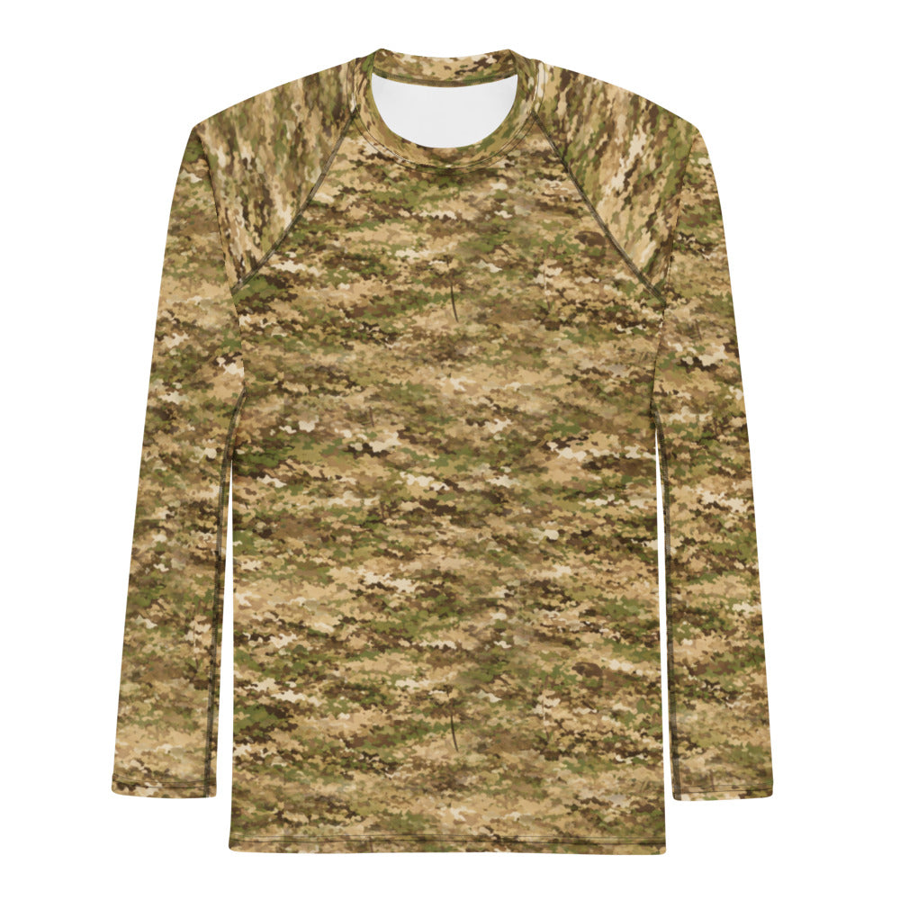CTX Rashguard — Long Sleeve — Camo, front