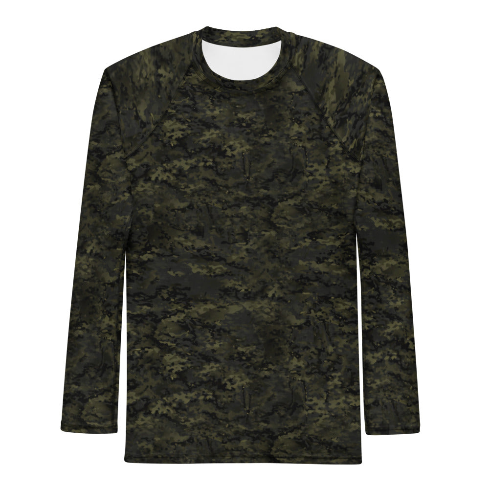 CTX Rashguard — Long Sleeve — Camo Black, front
