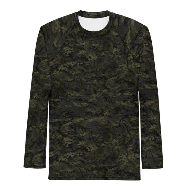 CTX Rashguard — Long Sleeve — Camo Black, front