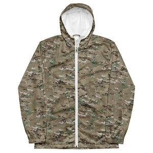 Combat Textiles Windbreaker — All-Over Camo — OCP, front — Combat Textiles