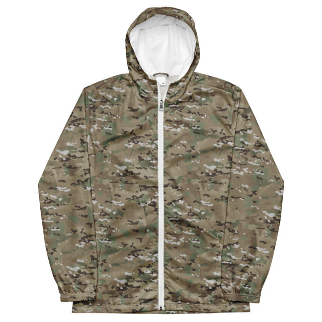 Combat Textiles Windbreaker — All-Over Camo — OCP, front — Combat Textiles