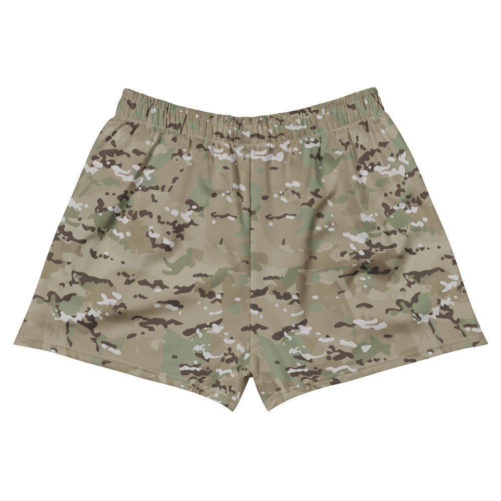 Combat Textiles Training Shorts — OCP, back — Combat Textiles