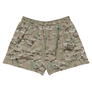 Combat Textiles Training Shorts — OCP, back — Combat Textiles