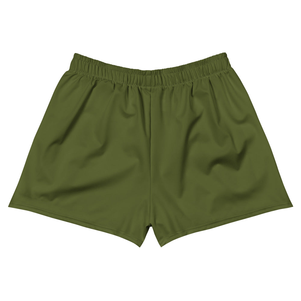 CTX Athletic Shorts — Solid — Military Green, back