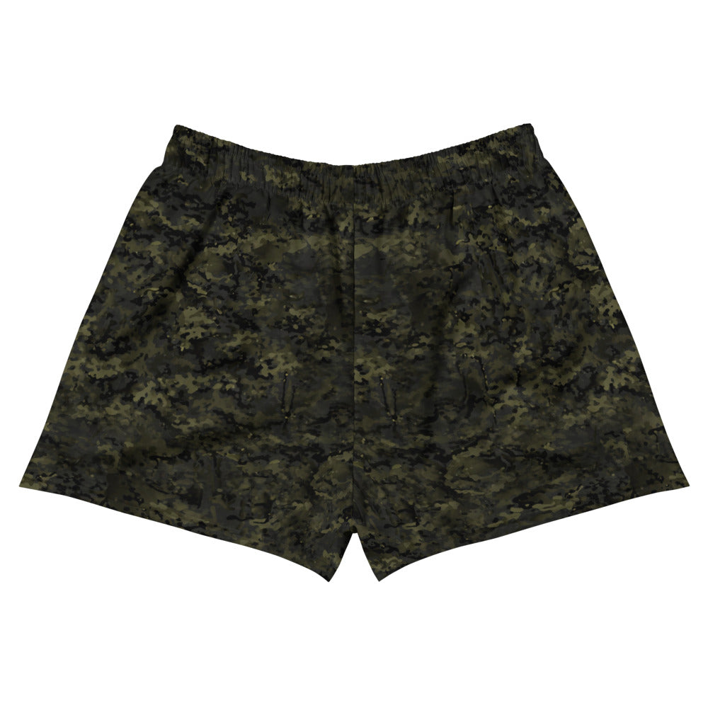 CTX Athletic Shorts — Camo Black, back
