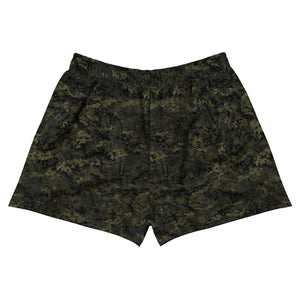 CTX Athletic Shorts — Camo Black, back