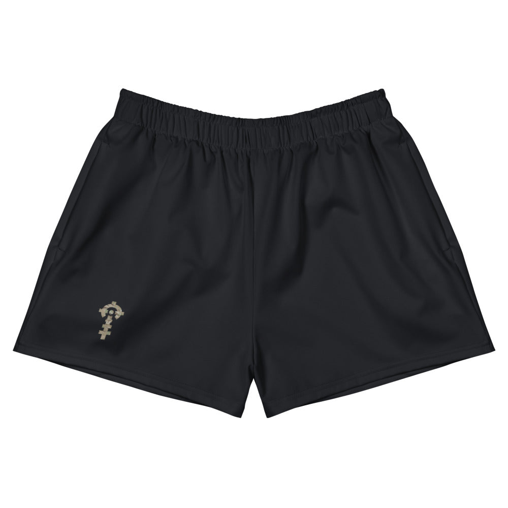 CTX Athletic Shorts — Solid — Black, front