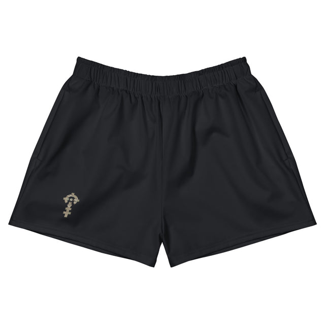 CTX Athletic Shorts — Solid — Black, front