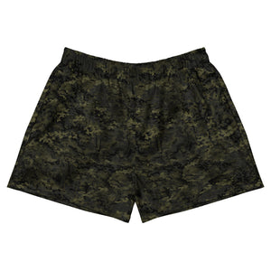 CTX Athletic Shorts — Camo Black, front