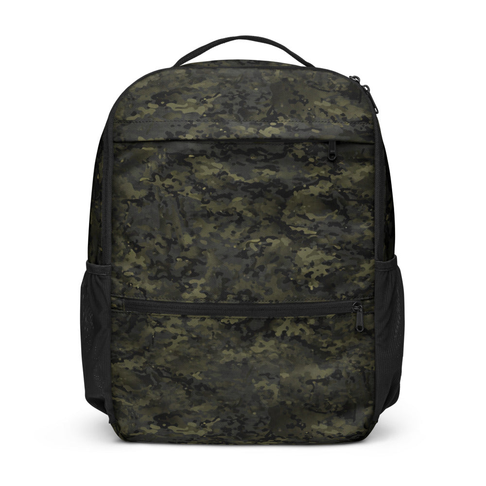Assault Pack — Camo Black, front