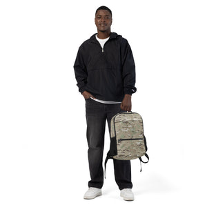 Combat Textiles Assault Pack — All-Over Camo — OCP, worn — Combat Textiles