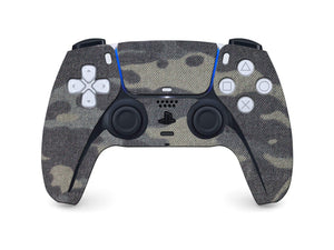 CTX Cordura 1000D Grip Kit for Playstation 5 Dual Sense Controller — Black Multicam