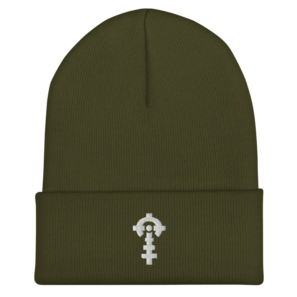Combat Textiles Watch Cap — Olive, front — Combat Textiles
