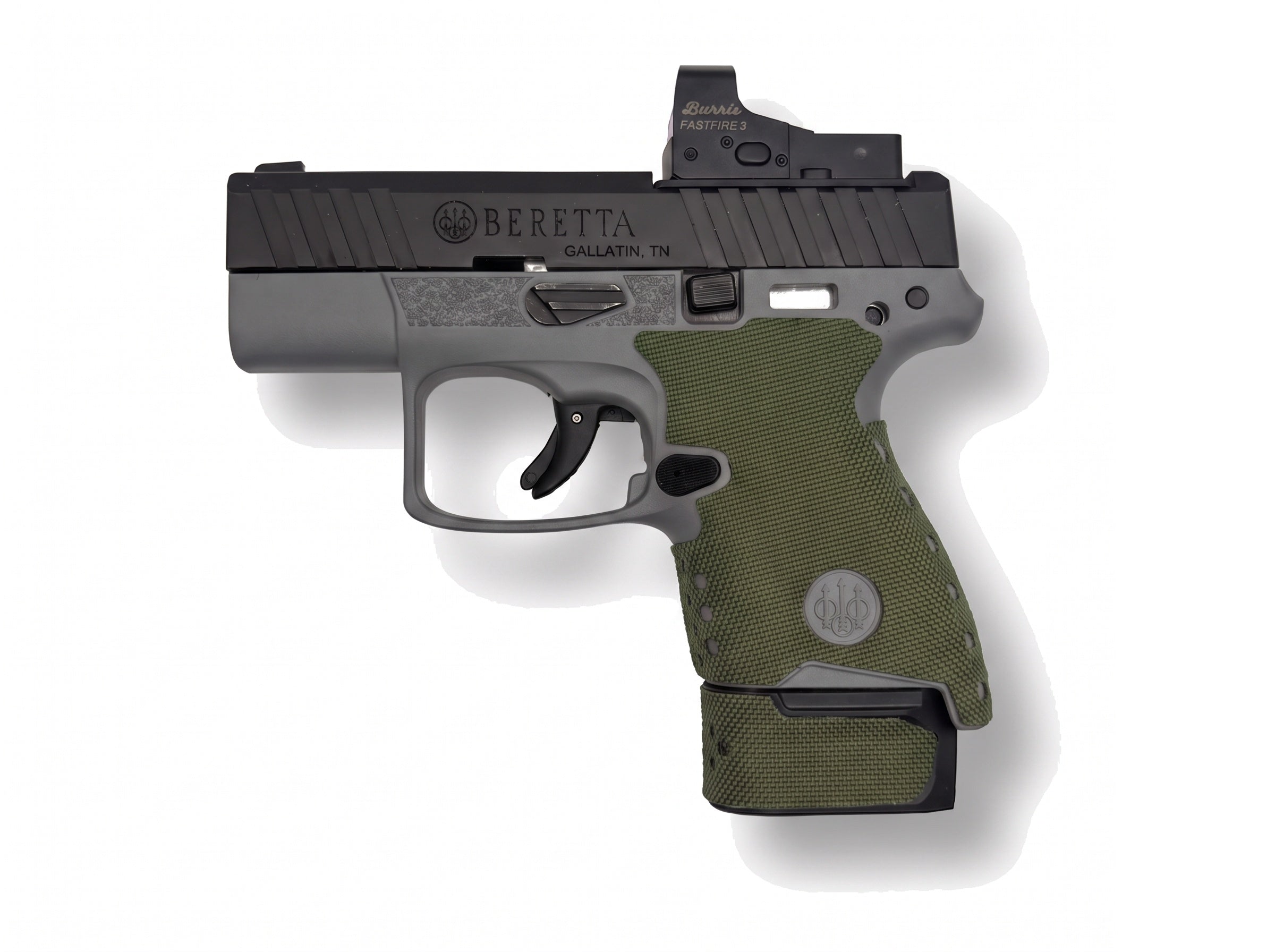 Beretta APX A1 Carry Cordura 1000D grip wrap in Ranger Green — Combat Textiles