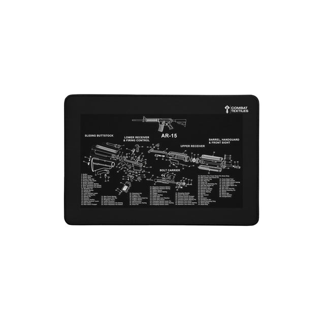 CTX Rifle Bench Mat — 12in x 18in, flat — Combat Textiles