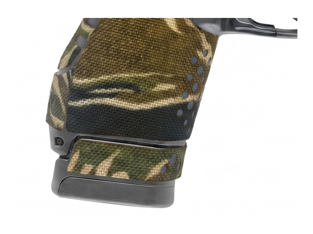 HK VP9CC magazine wrap in Tiger Stripe (Green/Black) Cordura 1000D - Combat Textiles
