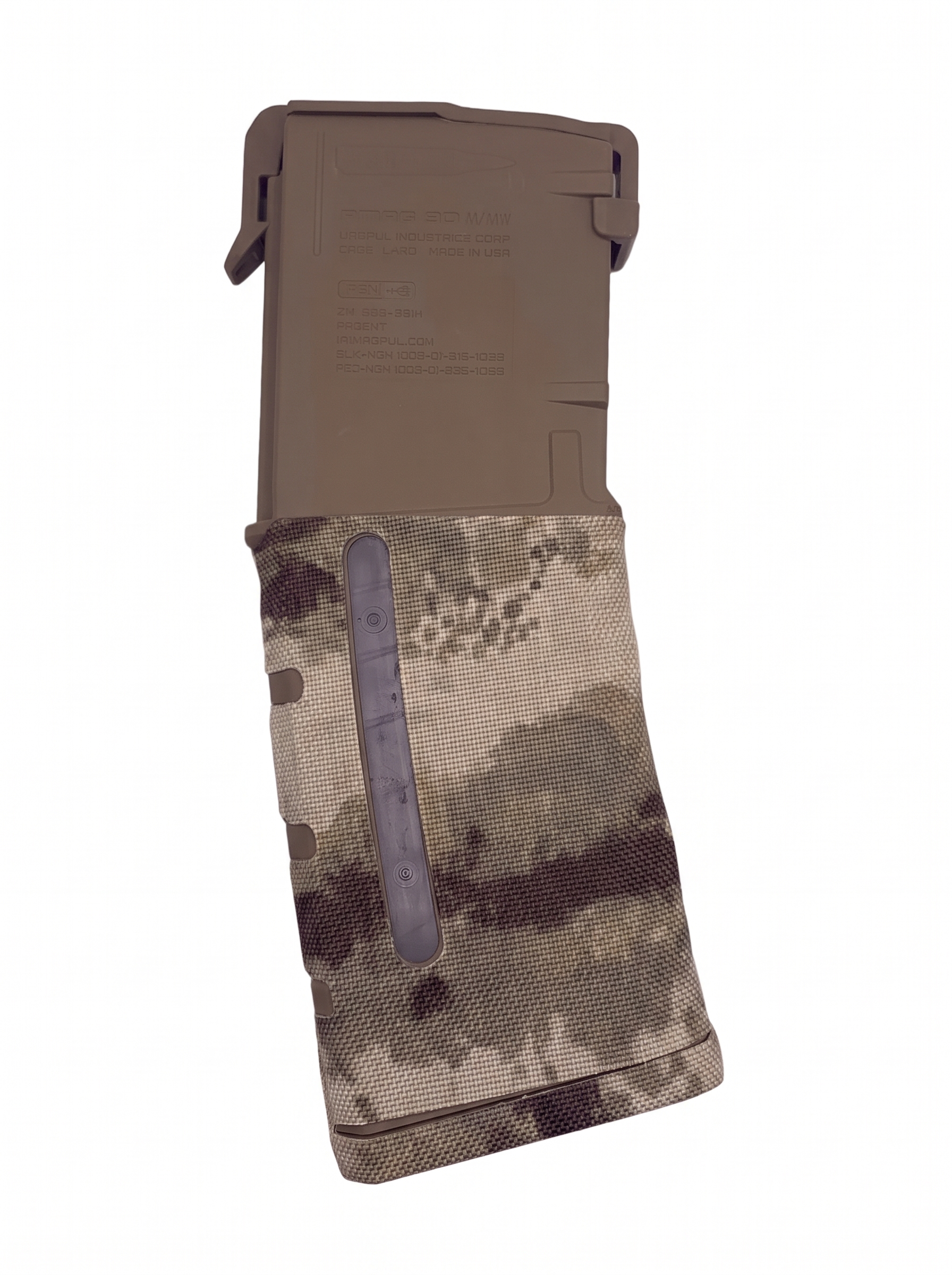 Magpul PMAG 30 AR/M4 Gen 3 Cordura 1000D magazine wrap in A-TACS iX — Combat Textiles