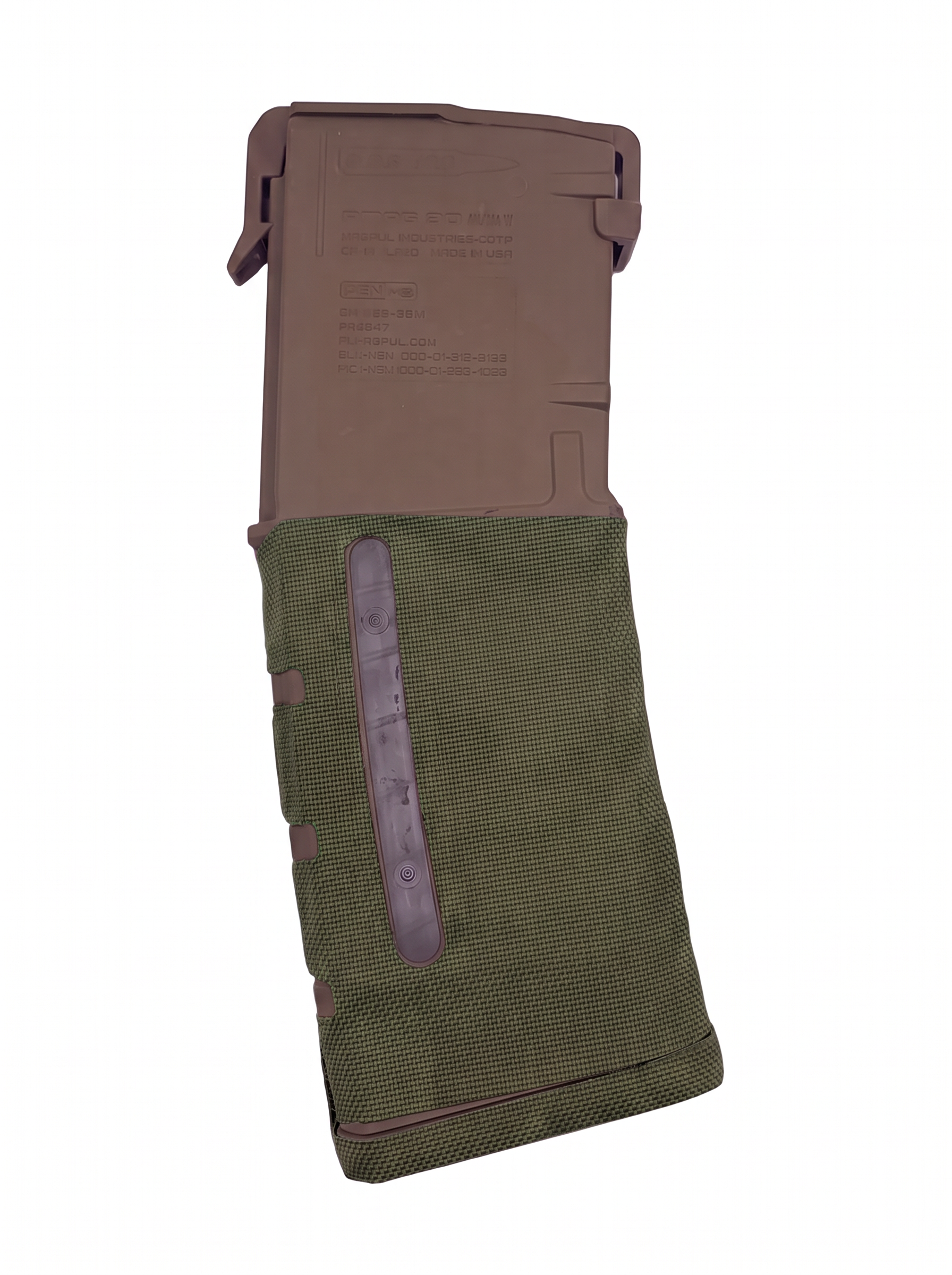 Magpul PMAG 30 AR/M4 Gen 3 Cordura 1000D magazine wrap in Ranger Green — Combat Textiles